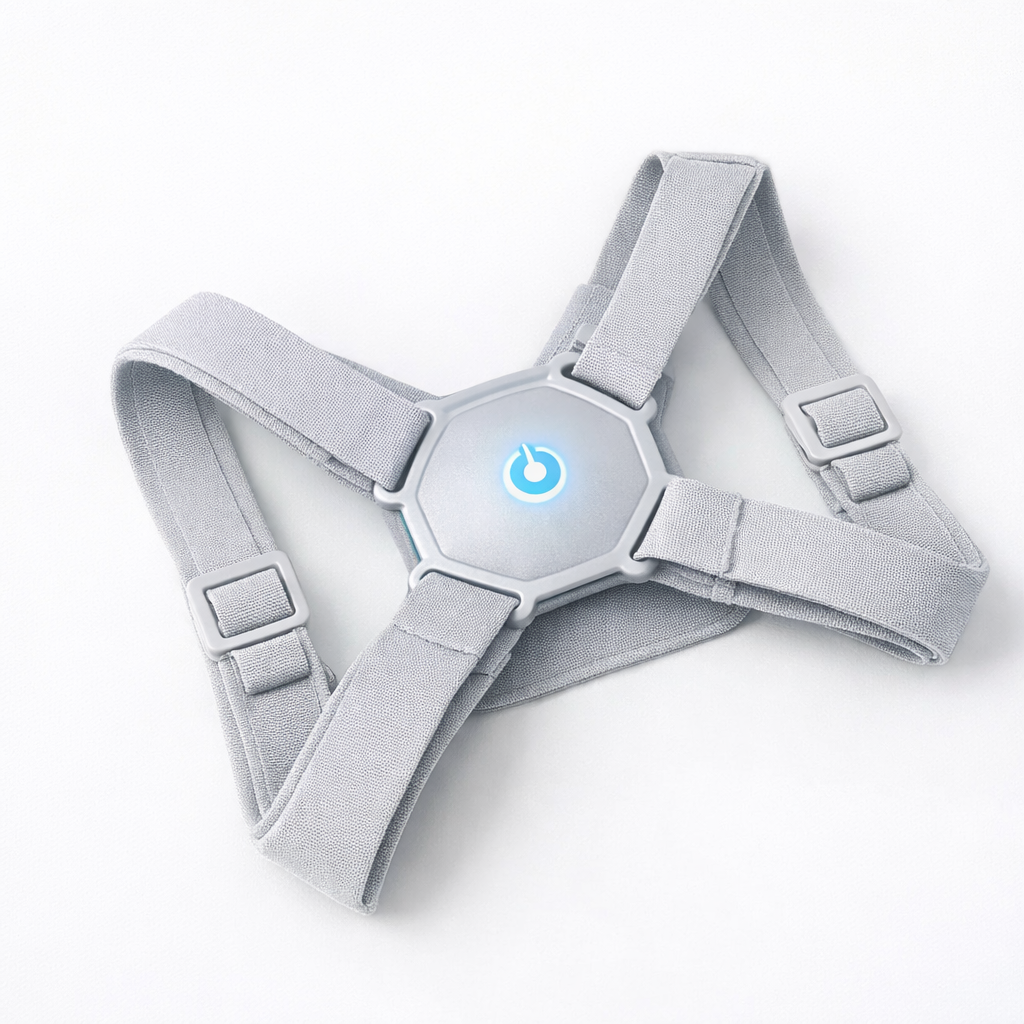 Correcteur de posture intelligent – ​​ceinture dorsale vibrante pour dos droit, confort et soutien quotidien
